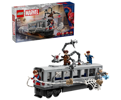 Klocki LEGO® LEGO Marvel Spider-Man kontra Doc Ock — scena w metrze 76321